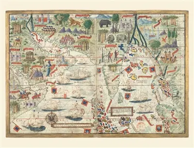 Atlas Miller : océan Indien nord avec l'Arabie et l'Inde : carte Atlas Miller : océan Indien nord avec l'Arabie et l'Inde : carte