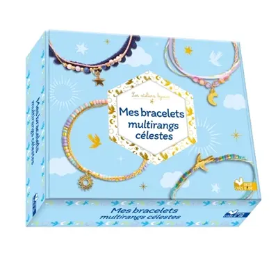 Mes bracelets multirangs célestes