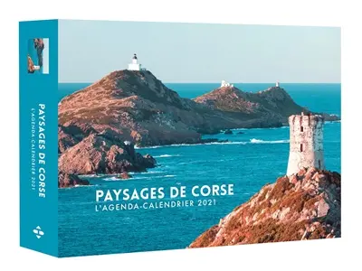 Paysages de Corse : l'agenda-calendrier 2021