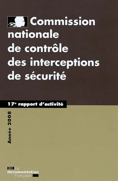 17e rapport d'activité : 2008