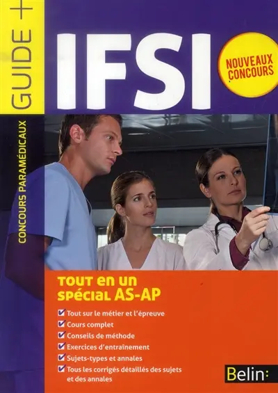 Concours IFSI : tout-en-un spécial AS-AP