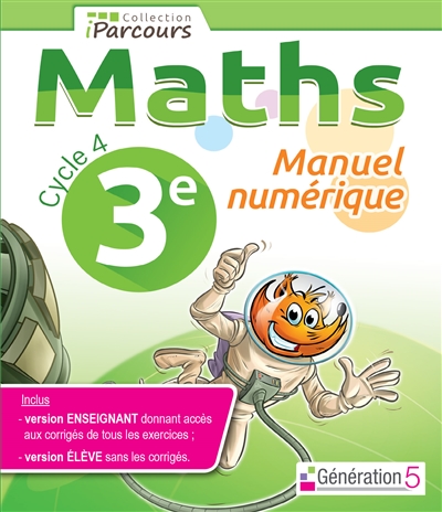 Manuel numérique iParcours...