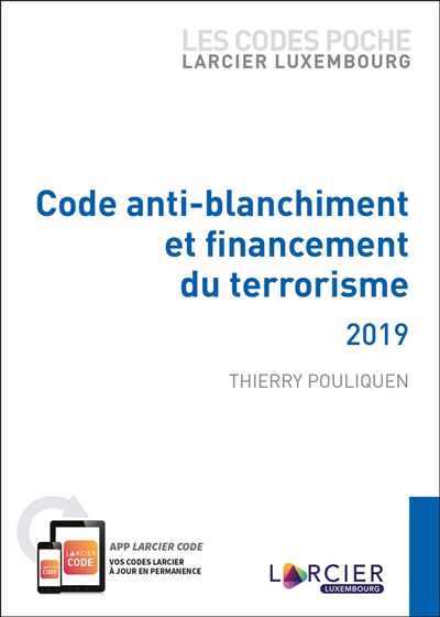 Code anti-blanchiment et financement du terrorisme : 2019