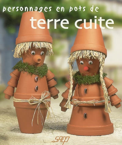 Personnages en pots de terre cuite°