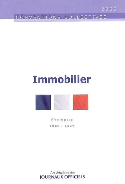 Immobilier (administrateurs de biens, sociétés immobilières, agents immobiliers, etc.) : convention collective nationale du 9 septembre 1988 (étendue par arrêté du 24 février 2004) (mise à jour le 22 mars 2004) : IDCC 1527