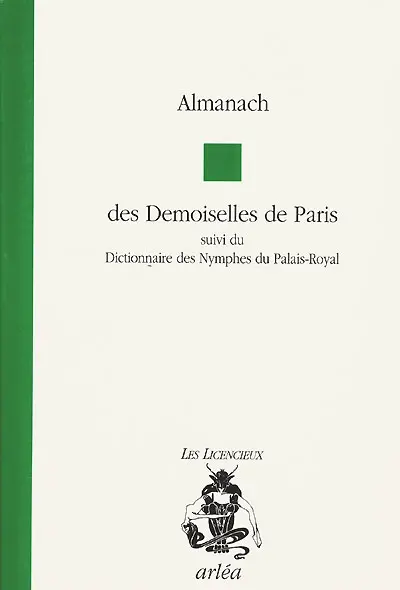Almanach des demoiselles de Paris ou Calendrier du plaisir