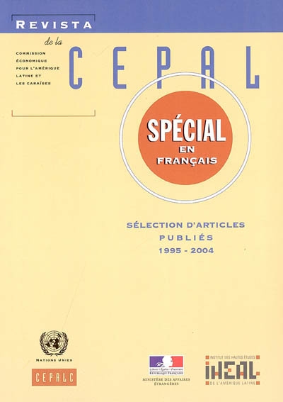 Revista de la CEPAL, hors série. Sélection d'articles publiés 1995-2004