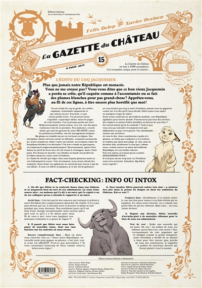 La gazette du château. Vol. 15