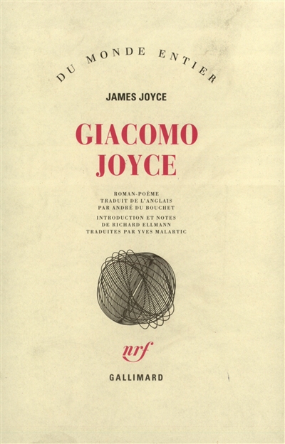 Giacomo Joyce : roman-poème