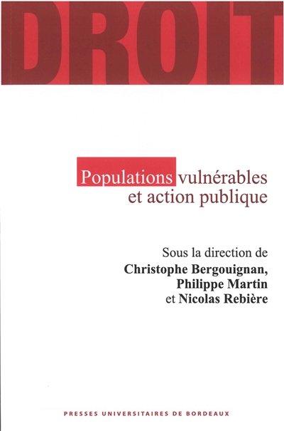 Populations vulnérables et action publique