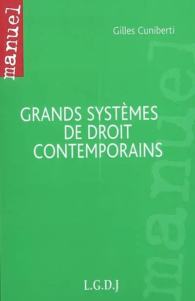 Grands systèmes de droit contemporains