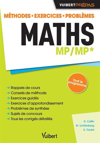 Maths : MP, MP* : méthodes, exercices, problèmes