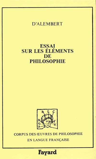 Essai sur les éléments de philosophie ou Sur les principes des connaissances humaines : 1759