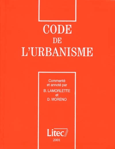 Code de l'urbanisme 2001