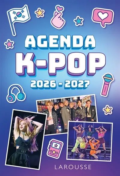 Agenda scolaire K-POP 2026-2027