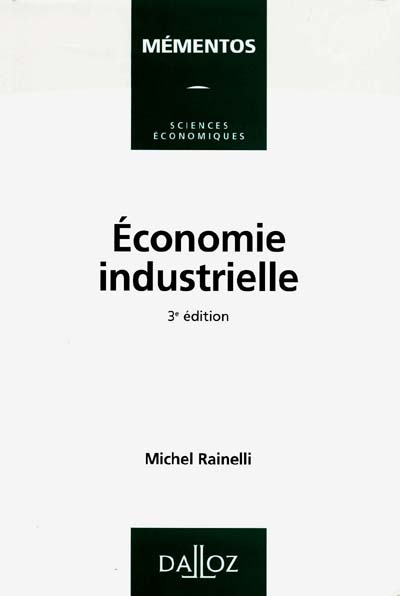 Economie industrielle