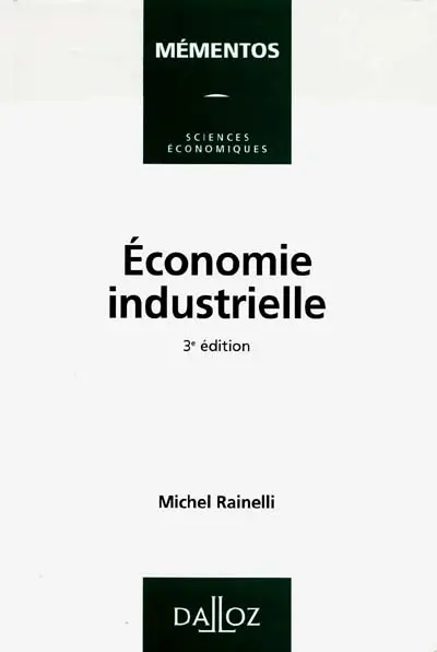 Economie industrielle