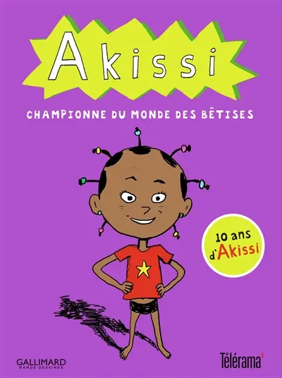 Coffret Akissi : championne du monde des bêtises