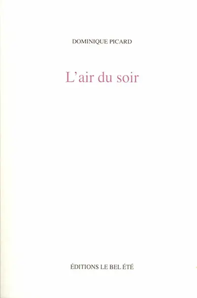 L'air du soir