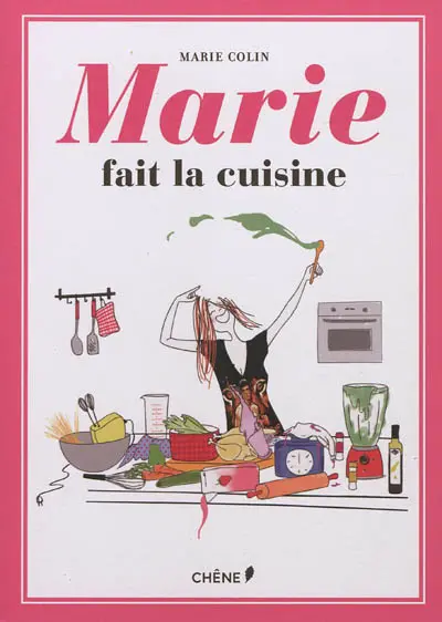 Marie fait la cuisine