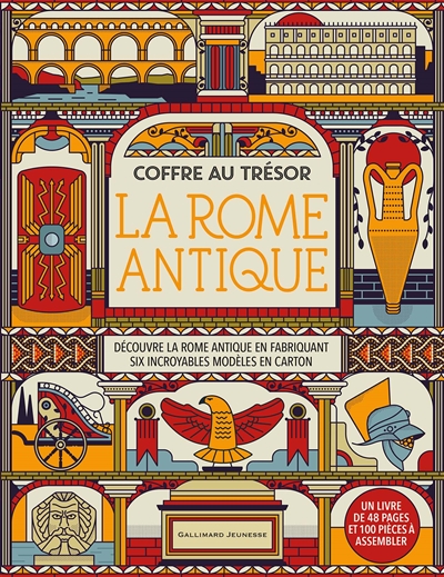 La Rome antique : découvre la Rome antique en fabriquant six incroyables modèles en carton