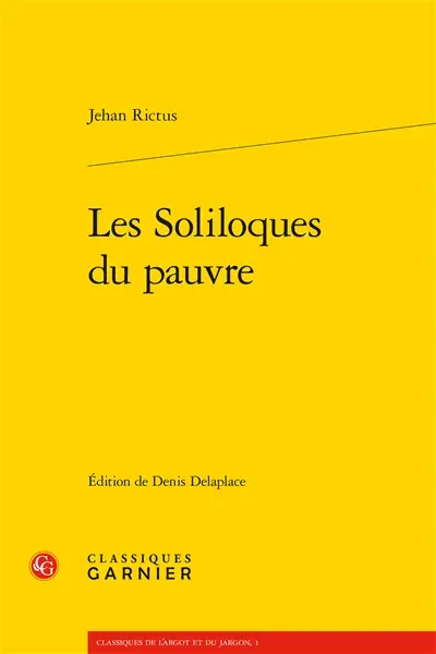 Les soliloques du pauvre