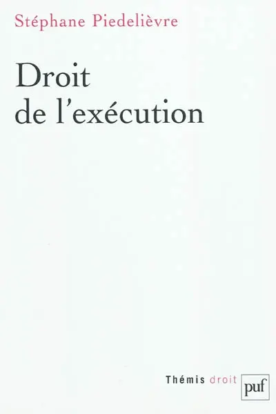 Droit de l'exécution