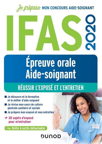 IFAS 2020 : épreuve orale concours aide-soignant : réussir l'exposé et l'entretien