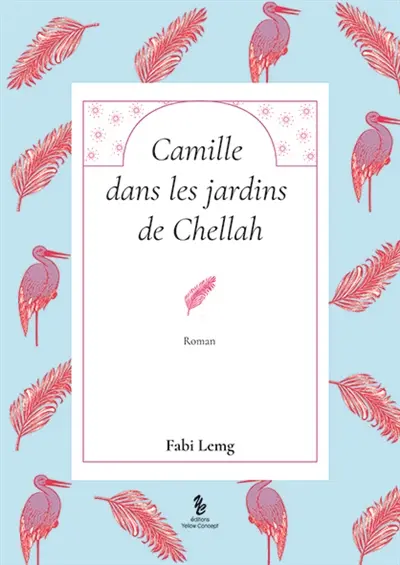 Camille dans les jardins de Chellah