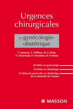 Urgences chirurgicales en gynécologie-obstétrique