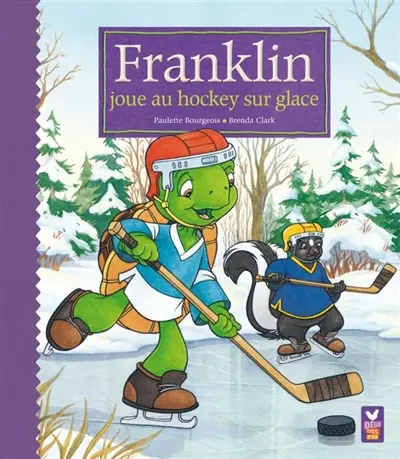 Franklin joue au hockey sur glace