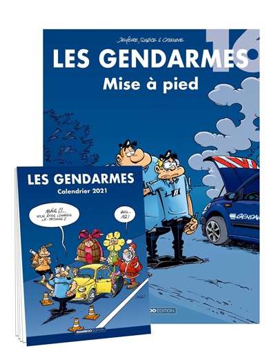 Les gendarmes : pack tome 16 + calendrier 2021