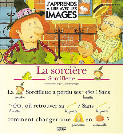 j'apprends a lire avec les images la sorcière sorciflette