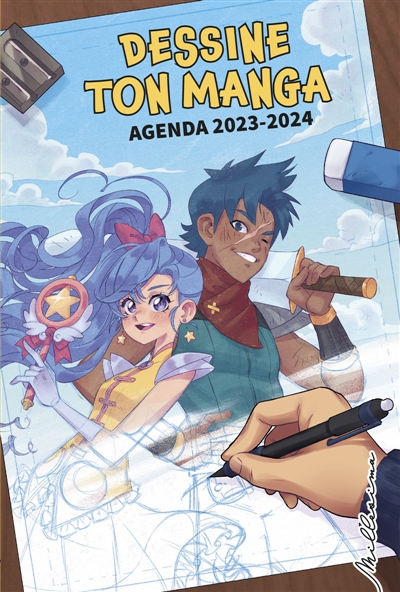 Agenda Dessine ton manga 2023-2024