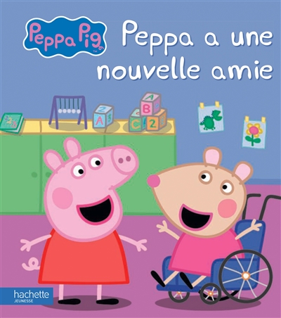 peppa pig. peppa a une nouvelle amie
