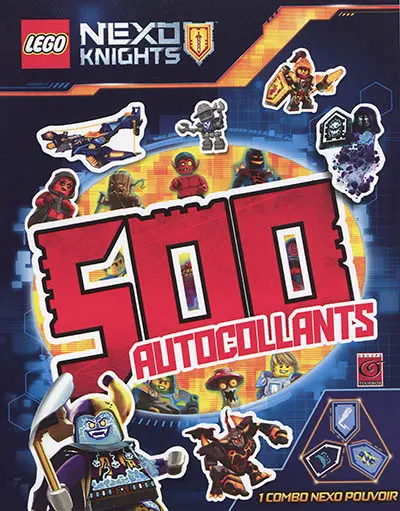 Lego Nexo knights : 500 autocollants