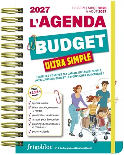 L'agenda 2027 ultra simple du budget ! : (de sept. 2026 à août 2027)