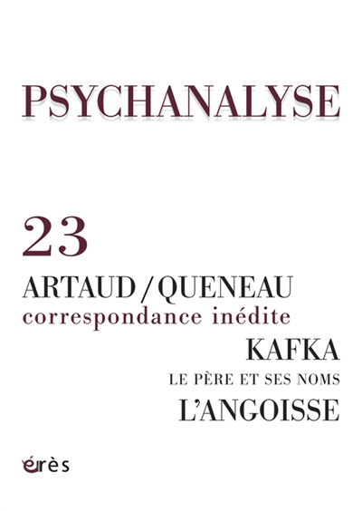 Psychanalyse, n° 23