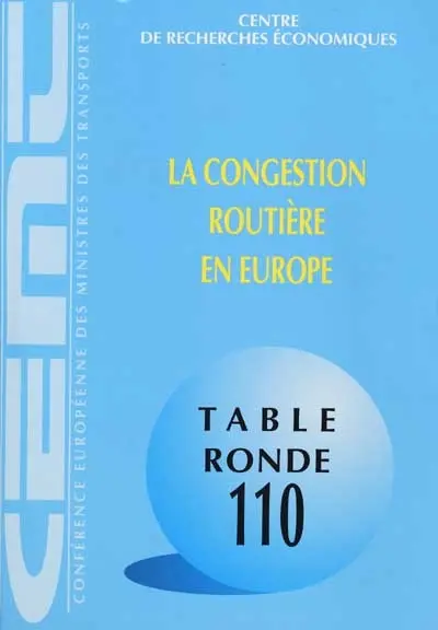 La congestion routière en Europe : rapport de la cent dixième Table ronde d'économie des transports, tenue à Paris les 12 et 13 mars 1998...