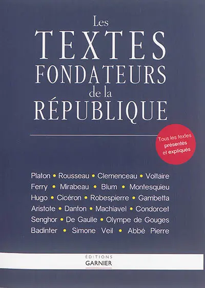 Les textes fondateurs de la République