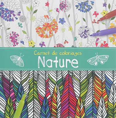 Carnet de coloriages : nature