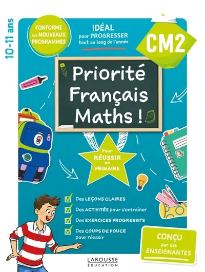 Priorité français-maths CM2 : 10-11 ans