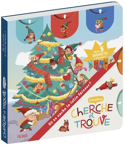 Cherche et trouve à tirettes : où se cache le lutin farceur ?