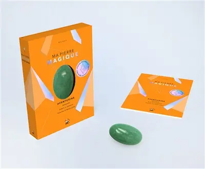 Ma pierre magique : aventurine : apaisante, aide à la patience, favorise le lâcher-prise