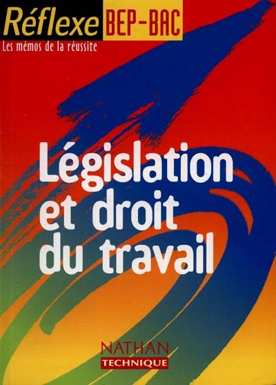 Législation et droit du travail, BEP-bac, 1998-1999