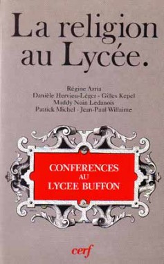 La Religion au lycée : conférences au lycée Buffon, 1989-1990