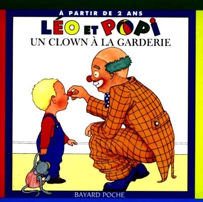 Un clown à la garderie