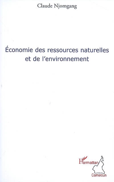 Economie des ressources naturelles et de l'environnement