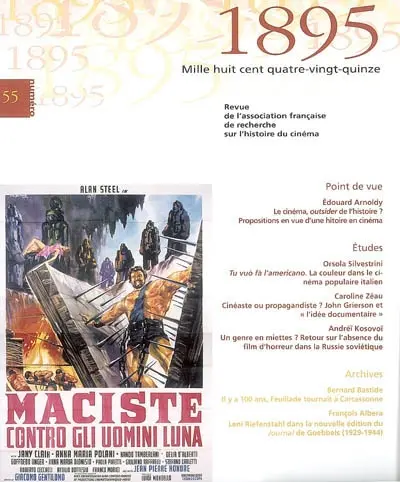 Mille huit cent quatre-vingt-quinze : revue d'histoire du cinéma, n° 55