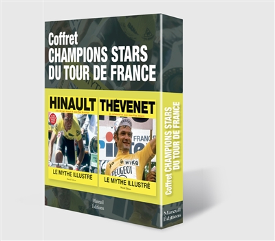 couverture du livre Coffret champions stars du Tour de France